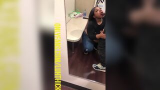 Ebony Throat: In Public wit it #4