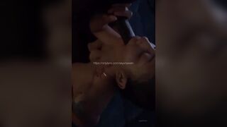 Ebony Throat: morning head #2