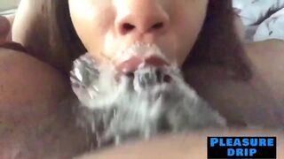 Ebony Throat: Its always the guys with the small dicks getting the most plesure???? #1