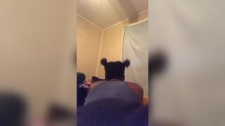 Ebony Throat: She must of not ate #4