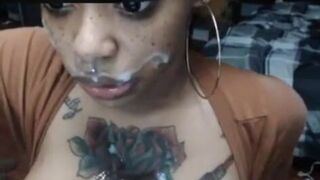 Ebony Throat: Crazy throat #4
