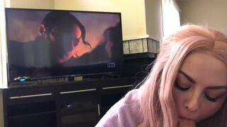 Want To Suck Cock: I’ll suck you dry while you watch TV #4