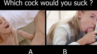Want To Suck Cock: I choose A #2