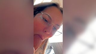 Cock Kisses: My girl loves some big candy in her mouth #4
