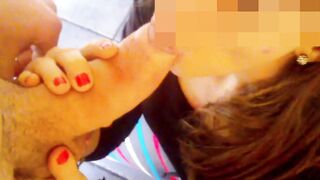 Better Blowjobs: Old video of Me at 18yo trying a dick bigger than my mouth #4