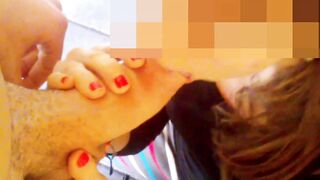 Better Blowjobs: Old video of Me at 18yo trying a dick bigger than my mouth #5