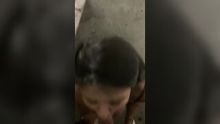 Asian Blowjobs: Sucking dick in public #4