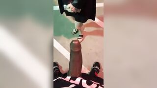 BlowJob: Gawker in parking lot #3
