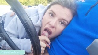 BlowJob: Peaceful day on the river until my mouth was filled with thick cum!!! #3