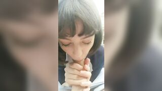 That suction into smile is so adorable