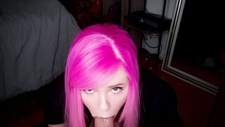 Blowjob Eye Contact: I love getting it dripping with spit???? #1