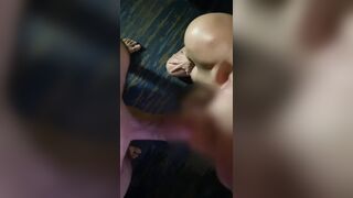 Blowjob Eye Contact: Nothing sexier than Hotwife on her knees and husband watching the show! #3