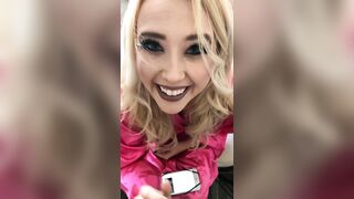 Blowjob Eye Contact: Gorgeous Samantha Rone Blowing Behind the Scenes #1