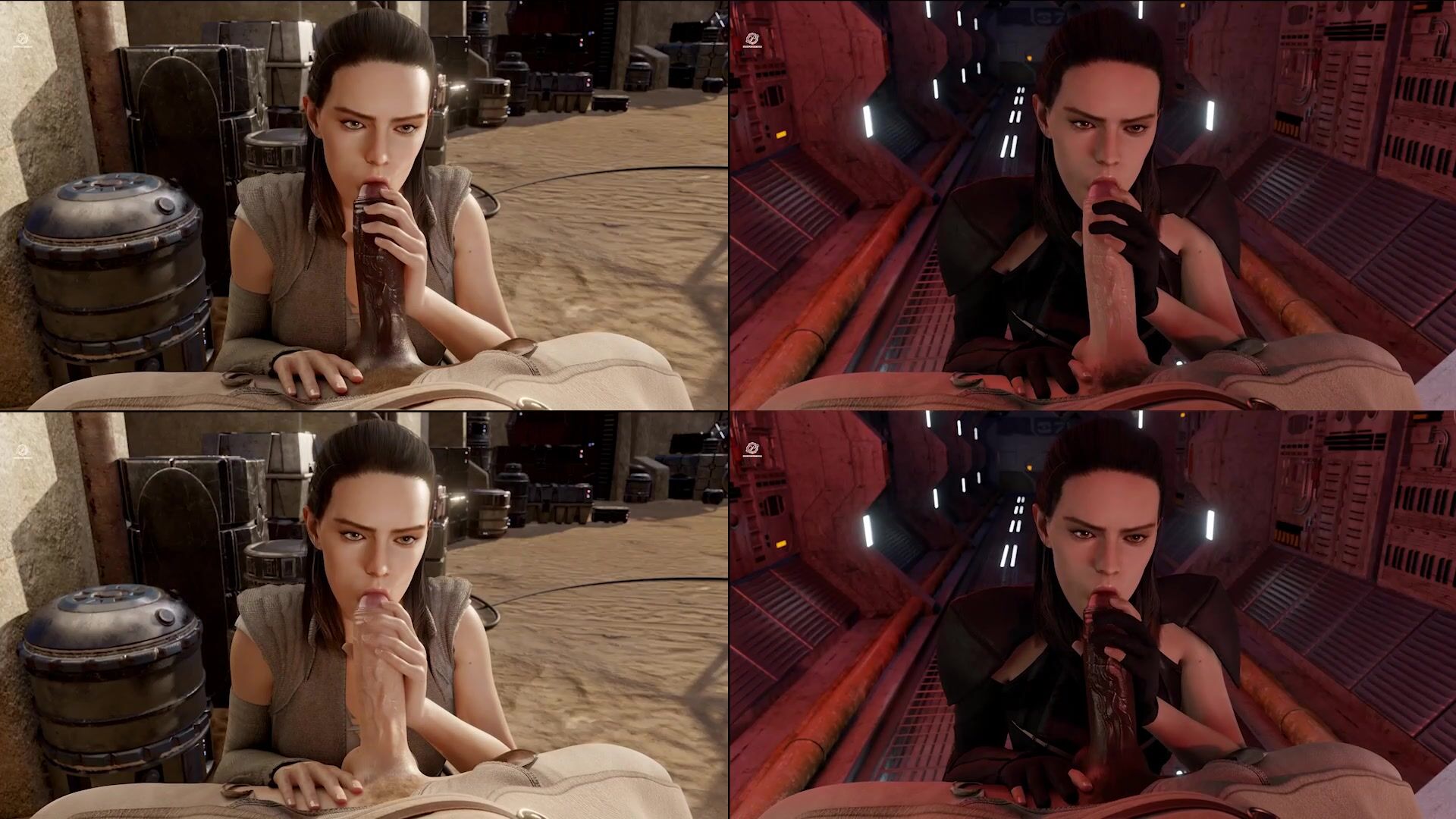 Rey sucking cock