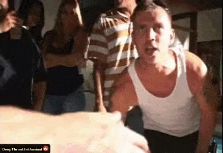 The Best Party Girl: Deep Throating Him In Front Of All Others