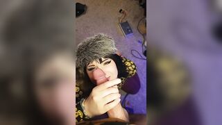 BlowJob: I think it got on my hat ???? #5