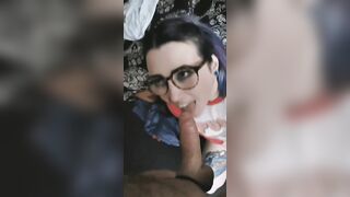 BlowJob: look how happy his cock makes me ???????? #4